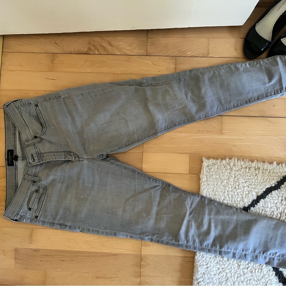 Banana Republic Gray Skinny Jeans 8P
